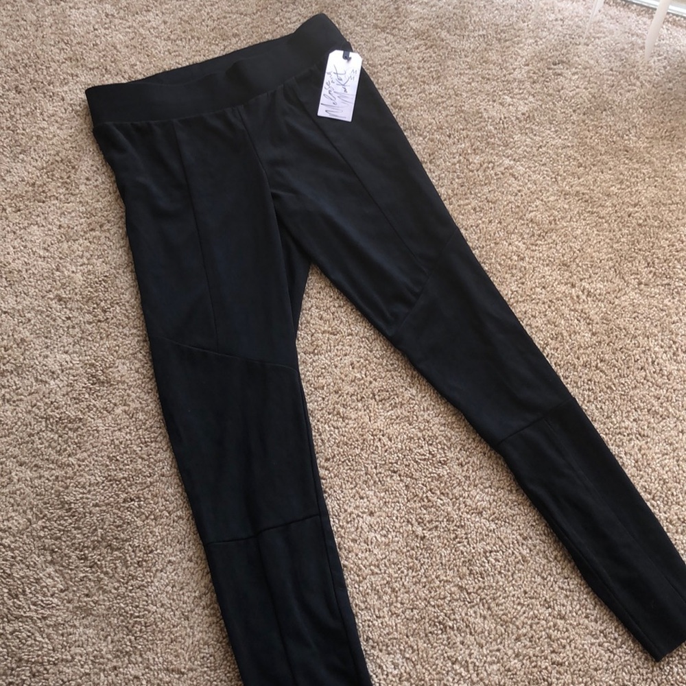 NWT Melrose and Market Faux Suede Leggings